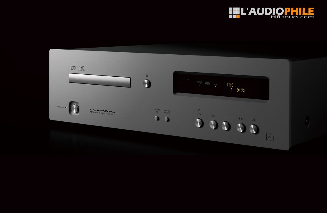 Le nouveau lecteur CD Luxman D03 X à L'Audiophile - Audiophile